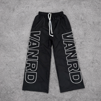 Custom Track Pants with Wide Leg Print