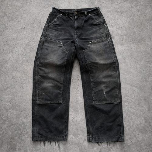 Custom Denim Jeans with Carpenter Panels, Private Label