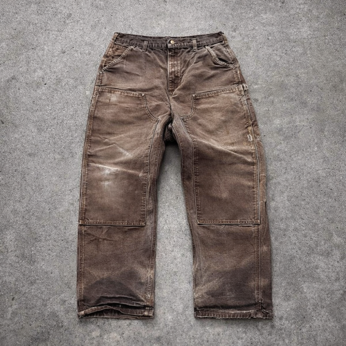 Custom Denim Jeans with Carpenter Panels, Private Label