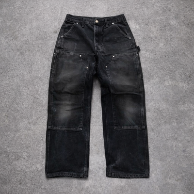 Custom Denim Jeans with Carpenter Panels, Private Label