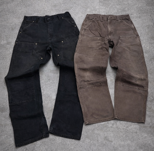 Custom Denim Jeans with Carpenter Panels, Private Label