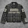 Custom Flannel Jacket with Chenille Patches