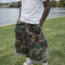 Custom Shorts with Camo Cargo Pockets, Private Label