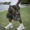 Custom Shorts with Camo Cargo Pockets, Private Label