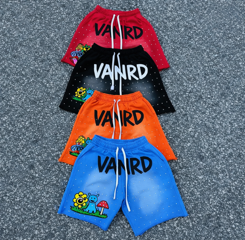 Custom Sweat Shorts with Graphic Print, Private Label