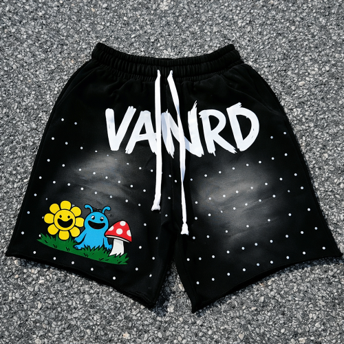 Custom Sweat Shorts with Graphic Print, Private Label