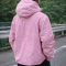 Custom Windbreaker Jacket in Pink with Hood, Private Label