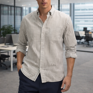 Custom Striped Shirts for Private Label Menswear