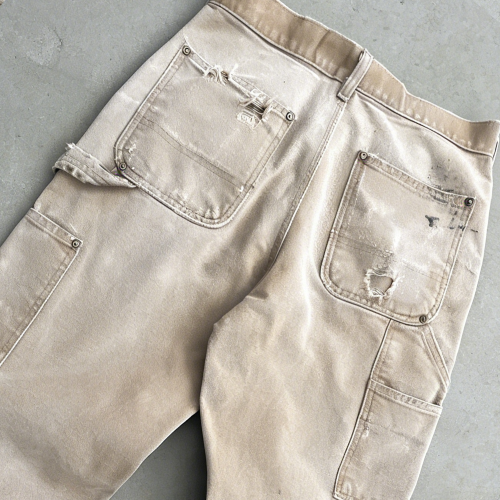 Custom Carpenter Pants, Relaxed Khaki Workwear Fit