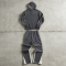 Custom tracksuit set with contrast flare pants