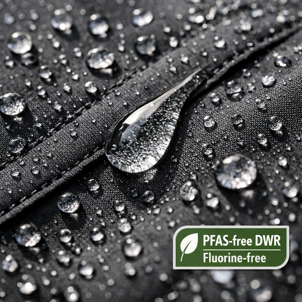 What does “PFAS-free (PFC-free) DWR” mean for jackets, and why are brands switching in 2026?