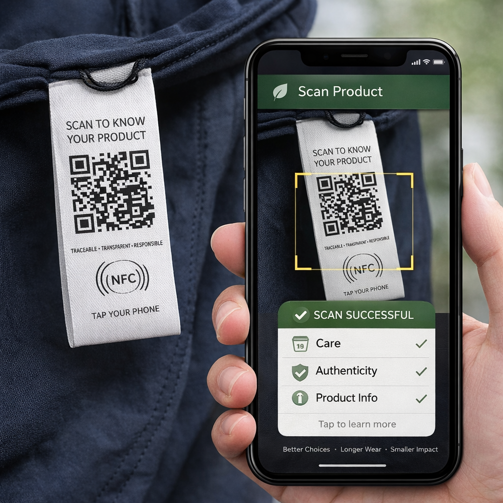 QR vs NFC vs RFID in garment labels—what’s the easiest way to start?