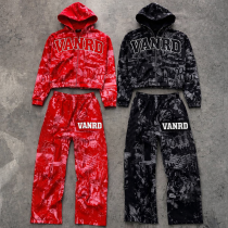 Custom Tracksuit Set with Camo Print for Private Label