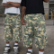 Custom Shorts with Camo Cargo Pockets for Private Label