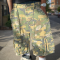 Custom Shorts with Camo Cargo Pockets for Private Label