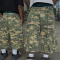 Custom Shorts with Camo Cargo Pockets for Private Label