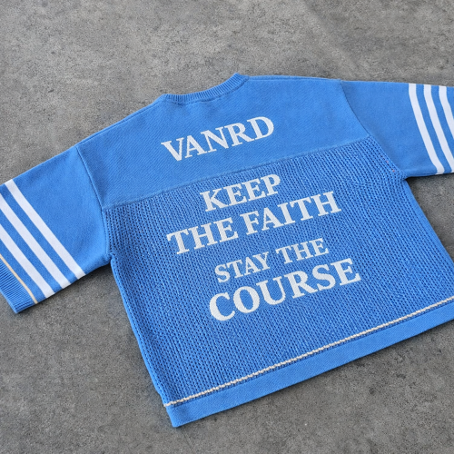 Custom Jersey T Shirt Manufacturer for Varsity Knit Tee