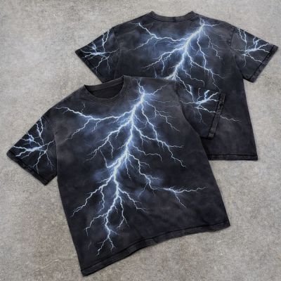 Custom T Shirt  for Washed Graphic Tee