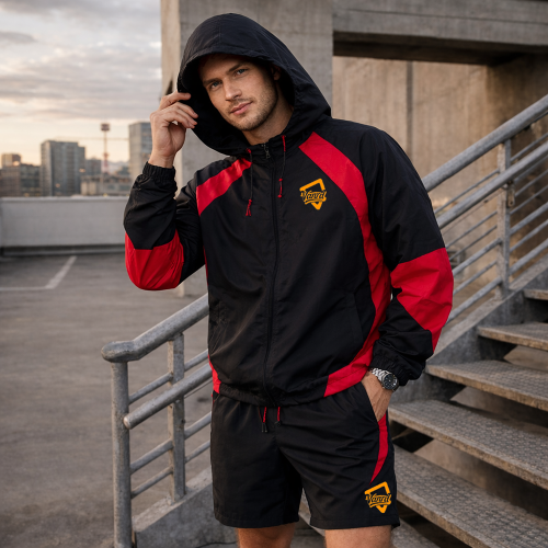 Custom Tracksuit Set Manufacturer for Hooded Shorts