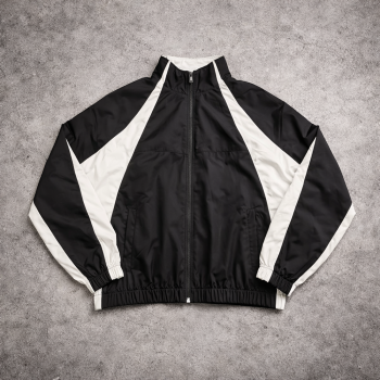 Custom Tracksuit Jacket and Shorts Set Manufacturer