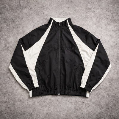 Custom Tracksuit Jacket and Shorts Set Manufacturer
