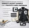 What to Prepare Before Starting a Varsity Jacket Sample for a Private Label Program