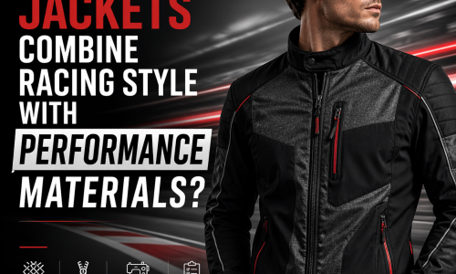 What Jackets Combine Racing Style With Performance Materials?
