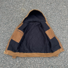 Custom Canvas Jacket With Hooded Workwear Design