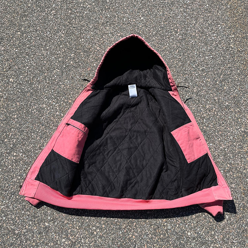 Detail image of jacket lining