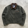 Custom Canvas Jacket With Corduroy Collar