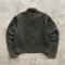 Custom Canvas Jacket With Corduroy Collar