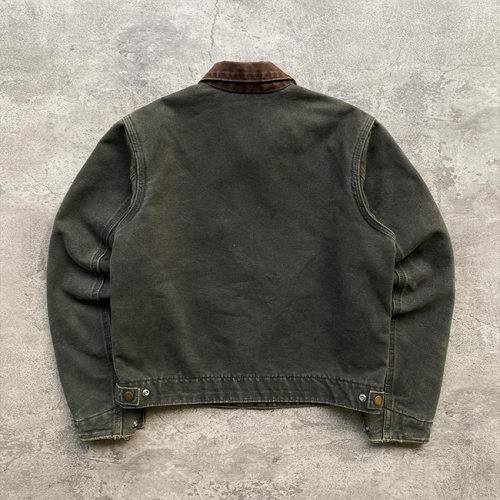 Custom Canvas Jacket With Corduroy Collar