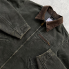 Custom Canvas Jacket With Corduroy Collar
