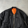 Custom Bomber Jacket With Orange Lining