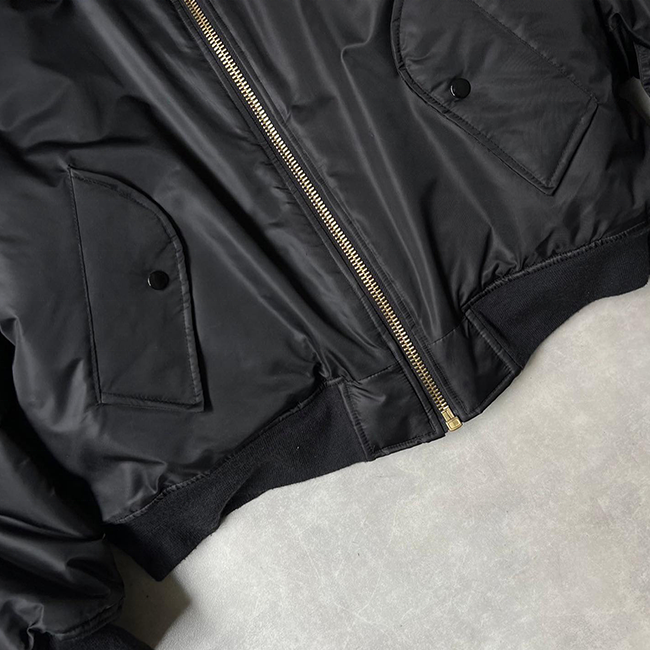 Detail image of jacket lining
