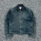 Custom Hooded Jacket With Washed Workwear Finish