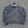 Custom Hooded Jacket With Washed Workwear Finish