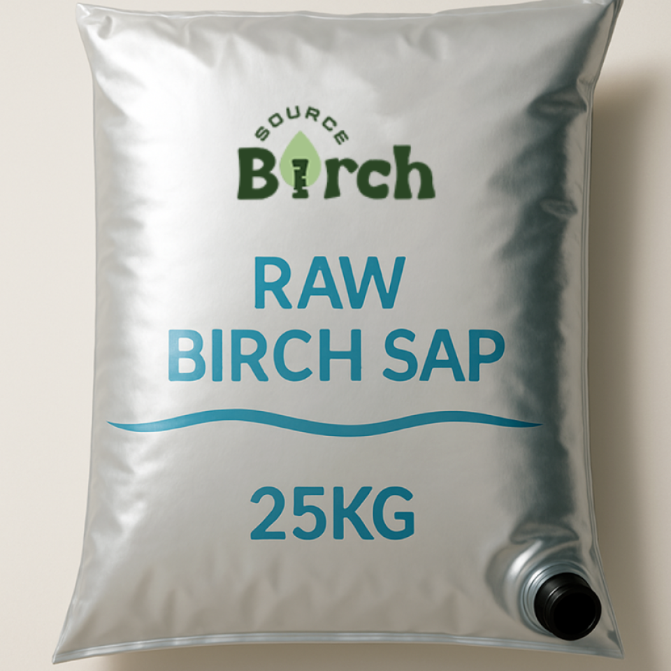 Birch Sap Raw Material – 25KG Bag