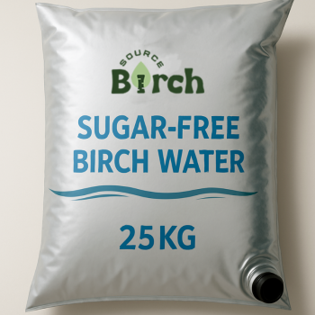 Sugar-Free Birch Sap Water 25KG Bag ｜Wholesale & Private Label