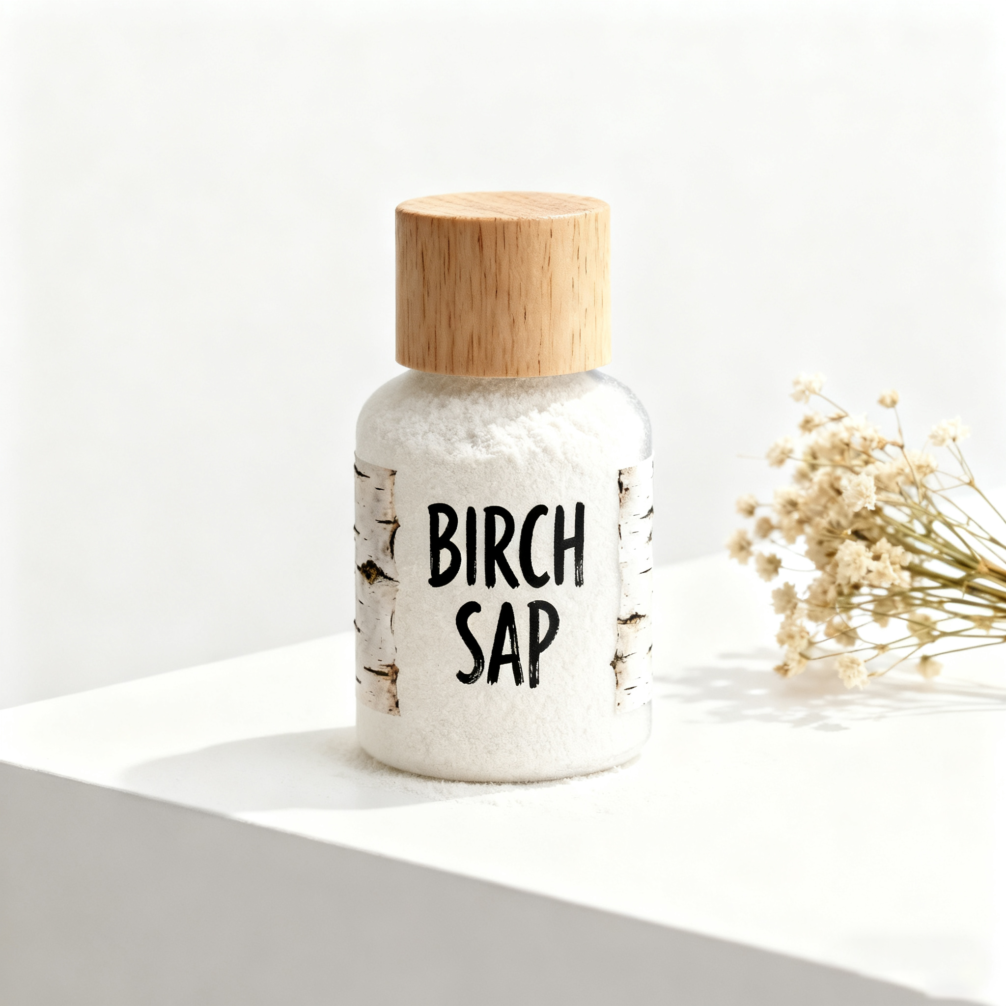 Freeze-dried powder of birch SAP