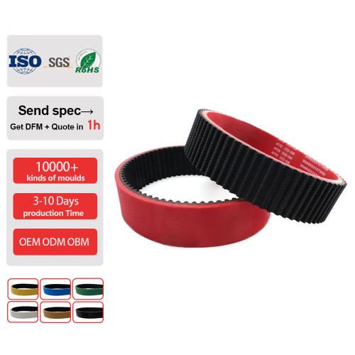 14M-TC Timing Belts with Coated Chloroprene Rubber