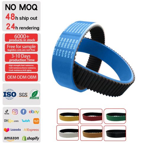 S14M-TC Timing Belts with Coated Chloroprene Rubber