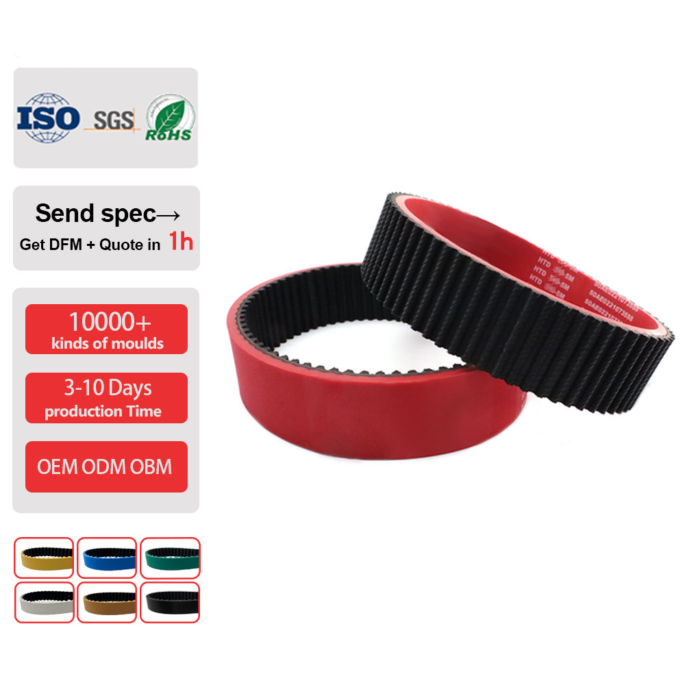 Pitch for HTD 8M Rubber Timing Belt