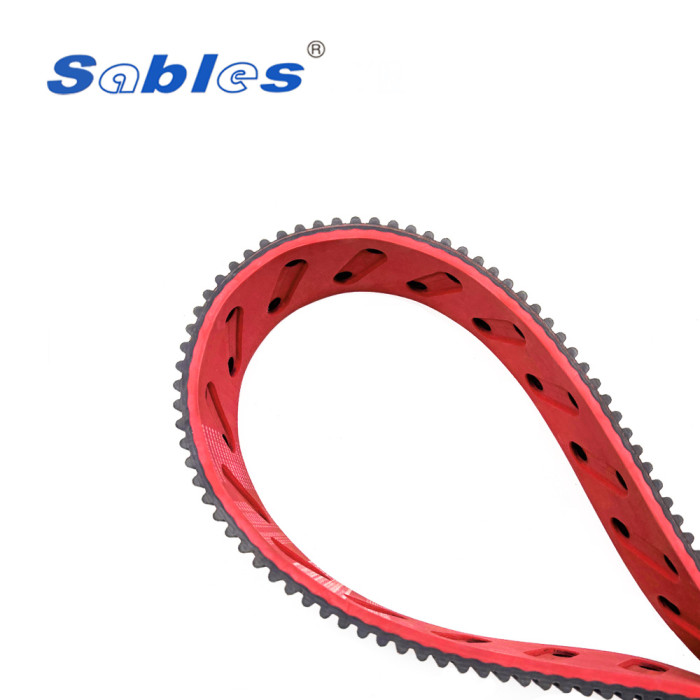 High  Effciency 500-S5M Rubber Coated Timing Belts for  Automated Equipment Pitch 5mm