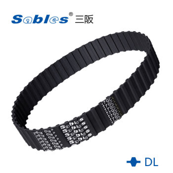 470 DL Rubber Double Sided Timing Belt For Low Maintenance Drive
