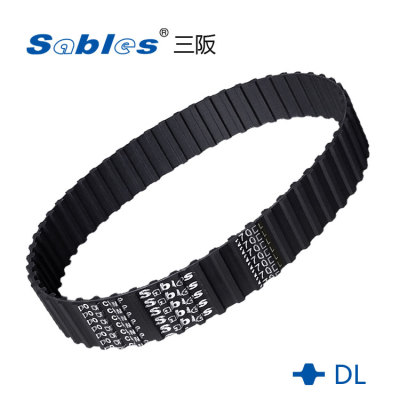 470 DL Rubber Double Sided Timing Belt For Low Maintenance Drive