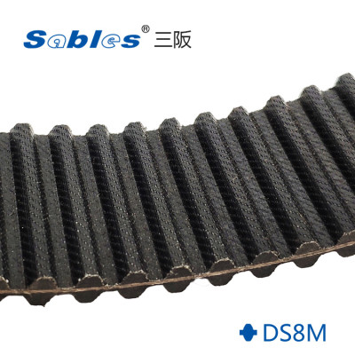 DS8M Rubber Double Sided Timing Belt For Long Lifespan Use