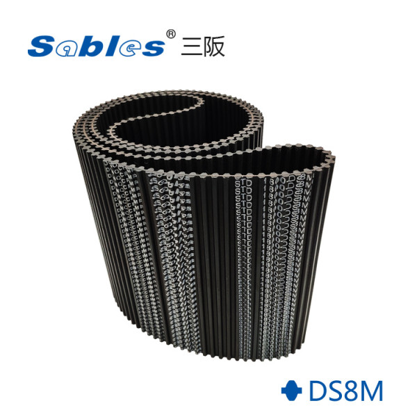 DS8M Rubber Double Sided Timing Belt For Long Lifespan Use