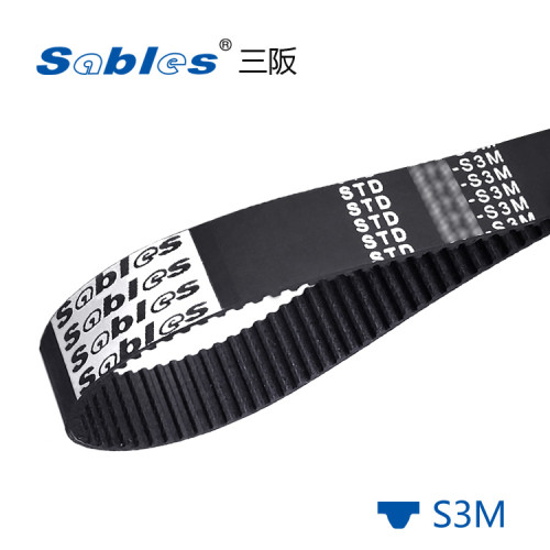 STD3M High Precision Rubber Timing Belts For Industrial Machinery