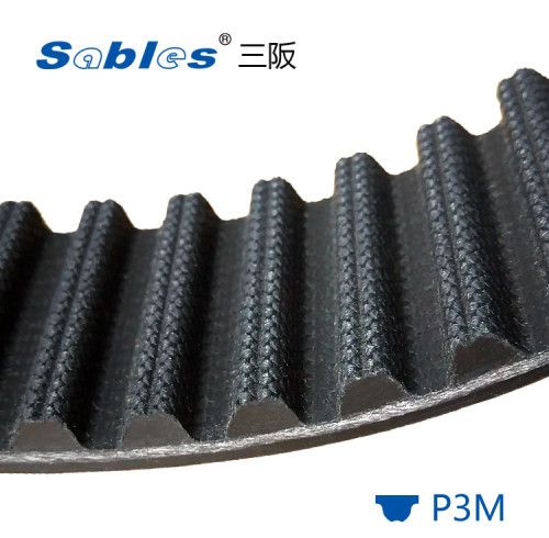 210 RPP3M Rubber Timing Belt Reliable Drive Belts For Textile Machinery